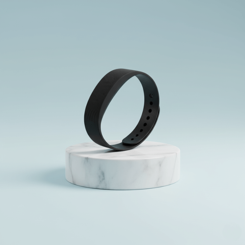Soovie band on a marble plinth